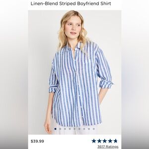 Striped Linen Shirt